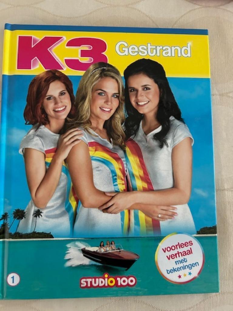 Boek K3 Gestrand, Ophalen of Verzenden, Zo goed als nieuw, Studio 100, Fictie algemeen