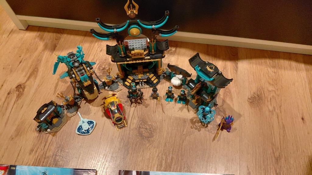 Lego Ninjago Le temple de la mer infinie, Enlèvement, Comme neuf, Ensemble complet, Lego