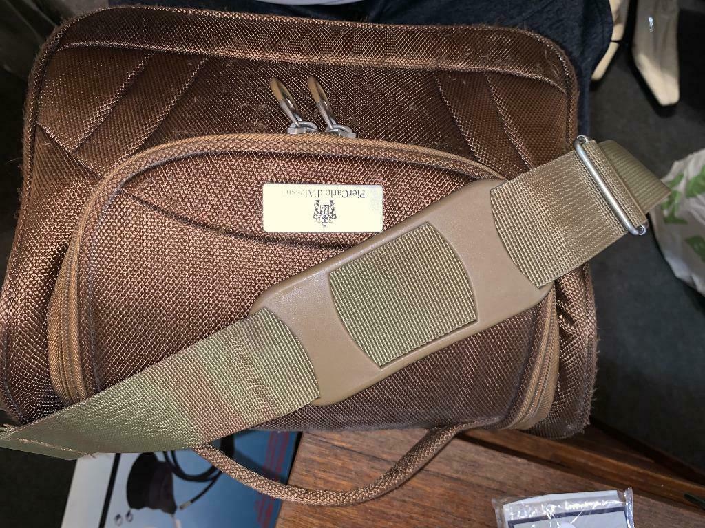 carlo pier bag van Alessio, Handtassen en Accessoires, Ophalen of Verzenden, Zo goed als nieuw, Bruin, Overige merken