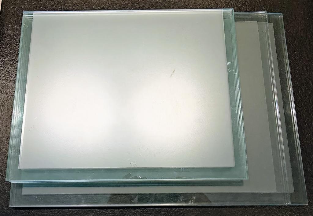 Étagères en verre de 50 mm d'épaisseur, 25 à 50 cm, Moins de 100 cm, Comme neuf, Enlèvement