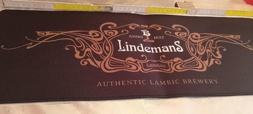 Barmat Lindemans lambic, Verzamelen, Biermerken, Ophalen of Verzenden, Nieuw