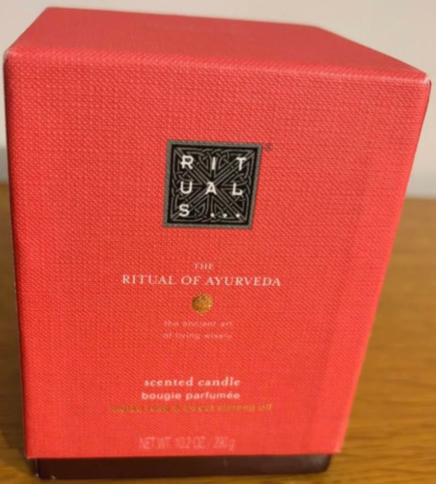 Rituals kaarshouder Ayurveda kaars, Overige materialen, Overige kleuren, Ophalen of Verzenden, Zo goed als nieuw