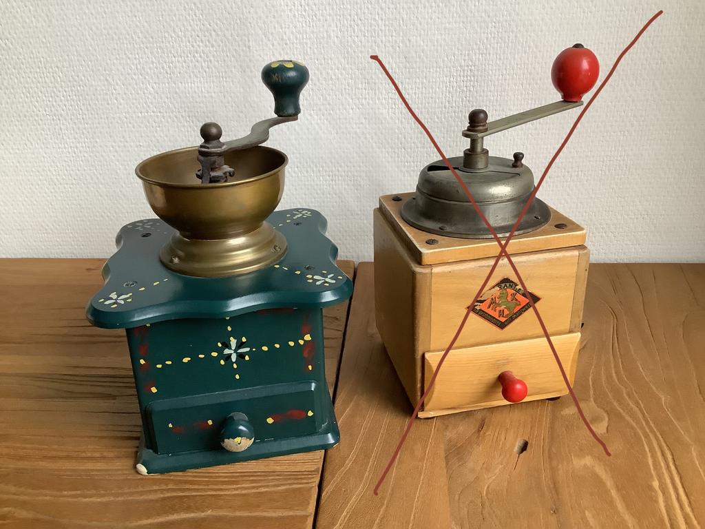 1 Antieke koffiemolen, 9 €, Enlèvement