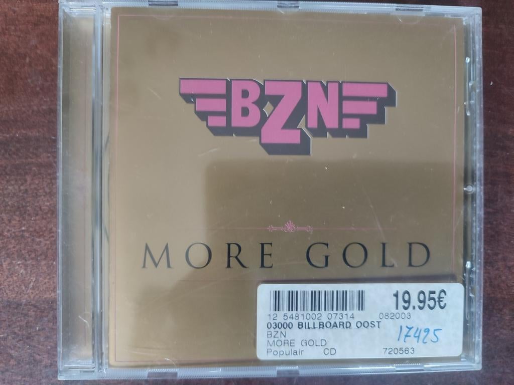 CD : BZN - MORE GOLD, Cd's en Dvd's, Ophalen of Verzenden, Zo goed als nieuw