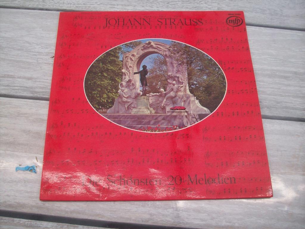 vinyl lp johann strauss, Ophalen of Verzenden, Zo goed als nieuw, 12 inch