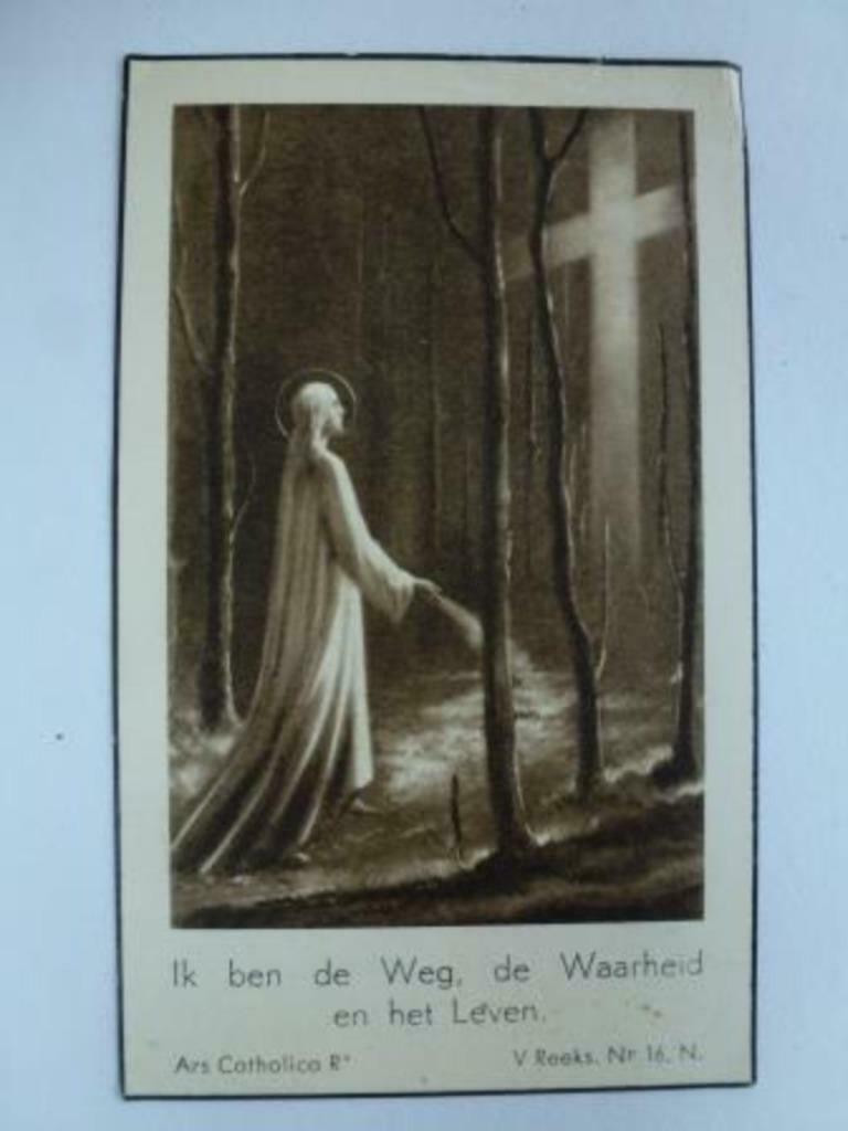 doodsprentje Nothoff Pierre  Lier 21 februari 1877, Verzamelen, Bidprentjes en Rouwkaarten, Verzenden, Rouwkaart