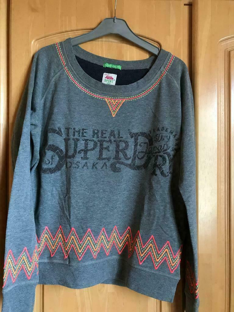 Sweat Superdry, Gris, Enlèvement ou Envoi, Superdry, Taille 36 (S)