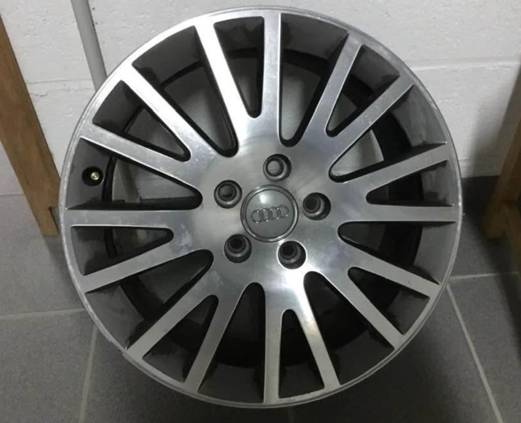 4 jantes alu Audi 17 pouces, Autos : Pièces & Accessoires, Pneus hiver, 18 pouces, Enlèvement, Révisé