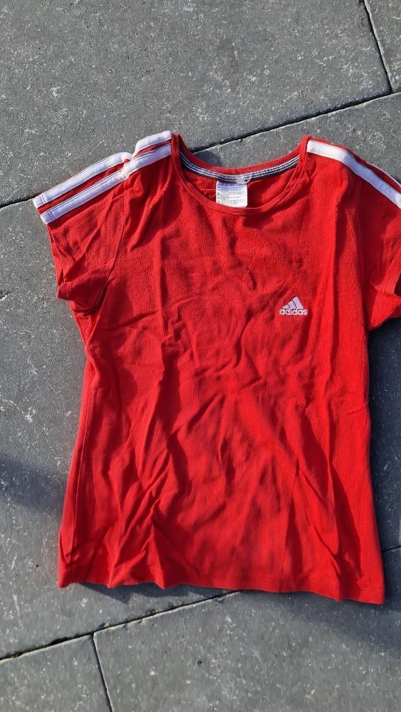 2 tee-shirts sport marque Adidas, Adidas, Course à pied, Comme neuf, Enlèvement