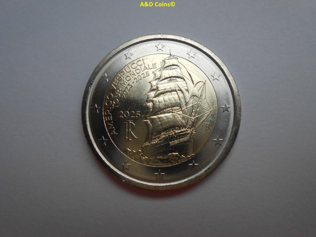 Italie 2 Euro cc 2025, Postzegels en Munten, Munten | Europa | Euromunten, Losse munt, 2 euro, Italië, Ophalen of Verzenden