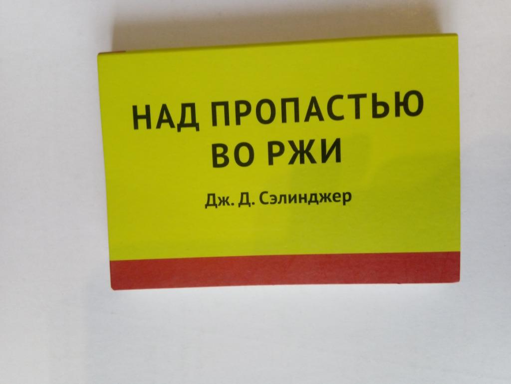 Le receveur dans le seigle - D. Salinger traduction russe, Enlèvement ou Envoi, Comme neuf