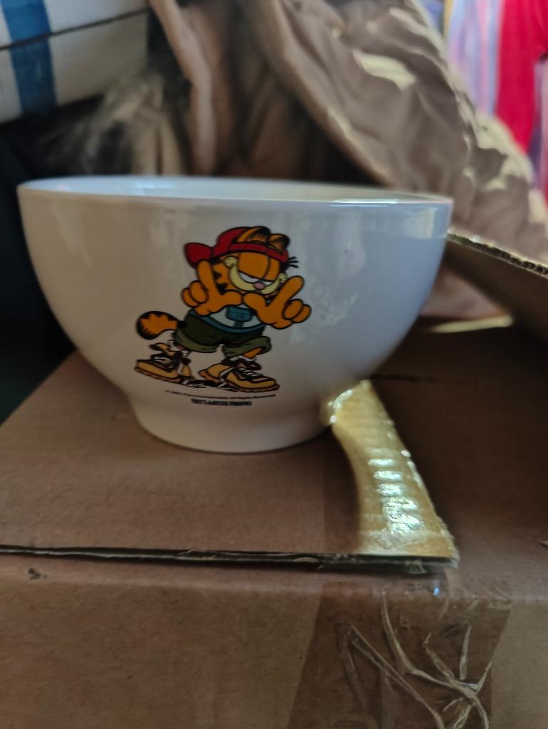 Garfield kommen 4 stuks, Verzamelen, Ophalen of Verzenden, Garfield, Nieuw, Overige typen