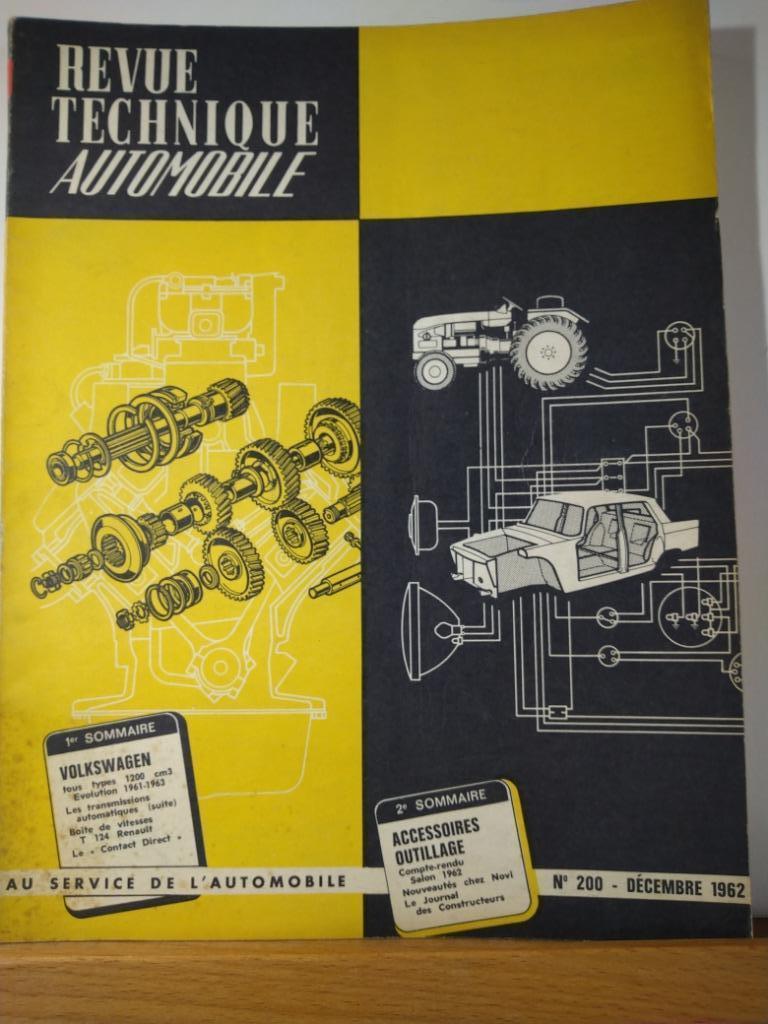 RTA - Volkswagen tous types 1200 cm³ - n200, Envoi