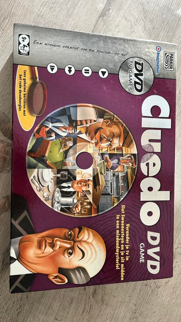 Cluedo DVD game, Trois ou quatre joueurs, Enlèvement ou Envoi, Utilisé, Parker