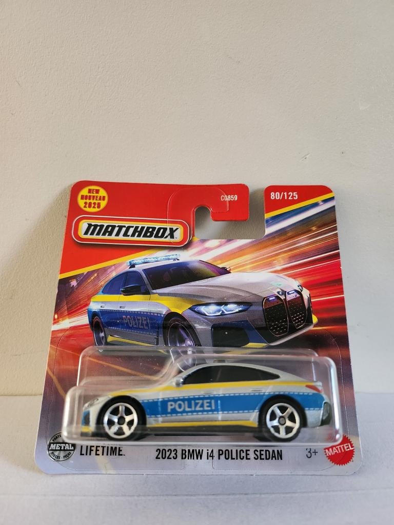 Matchbox BMW i4 Polizei (2025), Ophalen of Verzenden