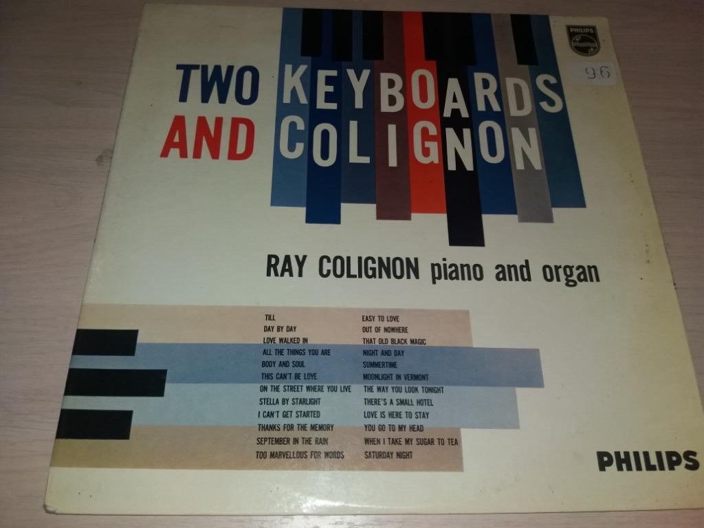 Disque vinyl 33 tours Ray Colignon ‎– Two Keyboards And, CD & DVD, Vinyles | Jazz & Blues, Comme neuf, Jazz, Enlèvement ou Envoi