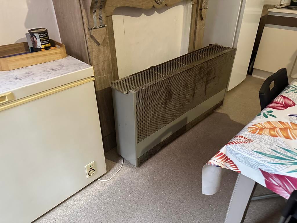 Convecteur radiateur à gaz Wall Stroller ac sortie cheminée, Ophalen of Verzenden, Gebruikt, Kachel