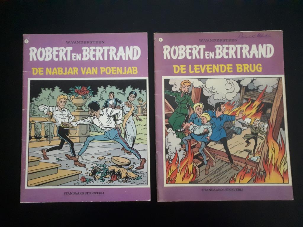 Robert en Bertrand 4x (SC), Ophalen of Verzenden, Gelezen, Willy Vandersteen