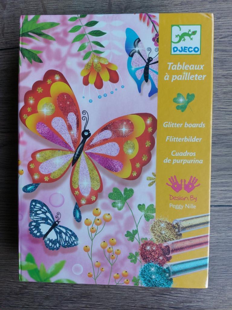DJECO glitter vlinders (NIEUW in folie), Ophalen of Verzenden, Nieuw, Knutselen