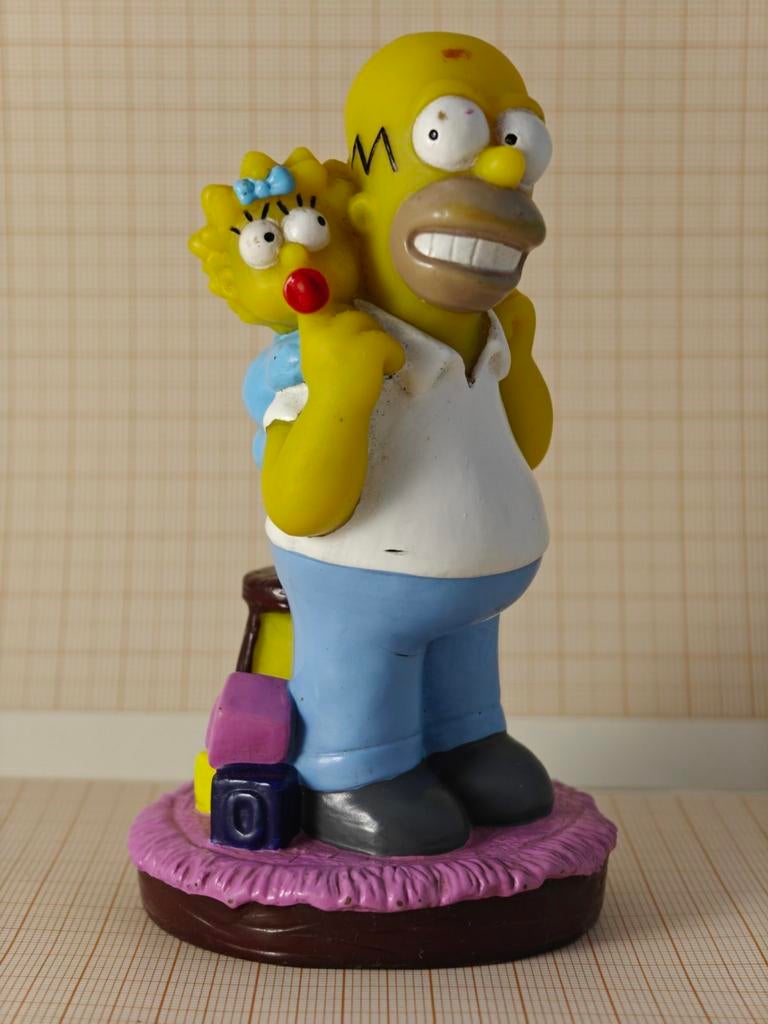 Homer Simpson rubber figuurtje, Verzamelen, Ophalen of Verzenden, Zo goed als nieuw