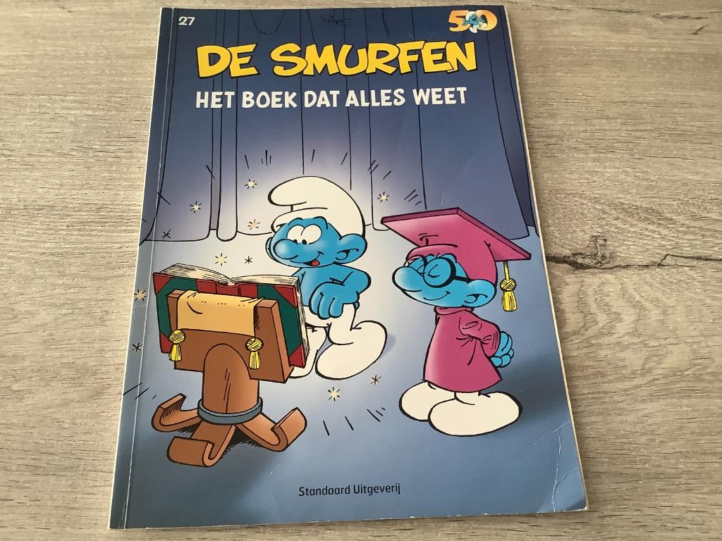 La bande dessinée Schtroumpf : le livre qui sait tout (2008), Peyo, Enlèvement ou Envoi, Une BD, Comme neuf