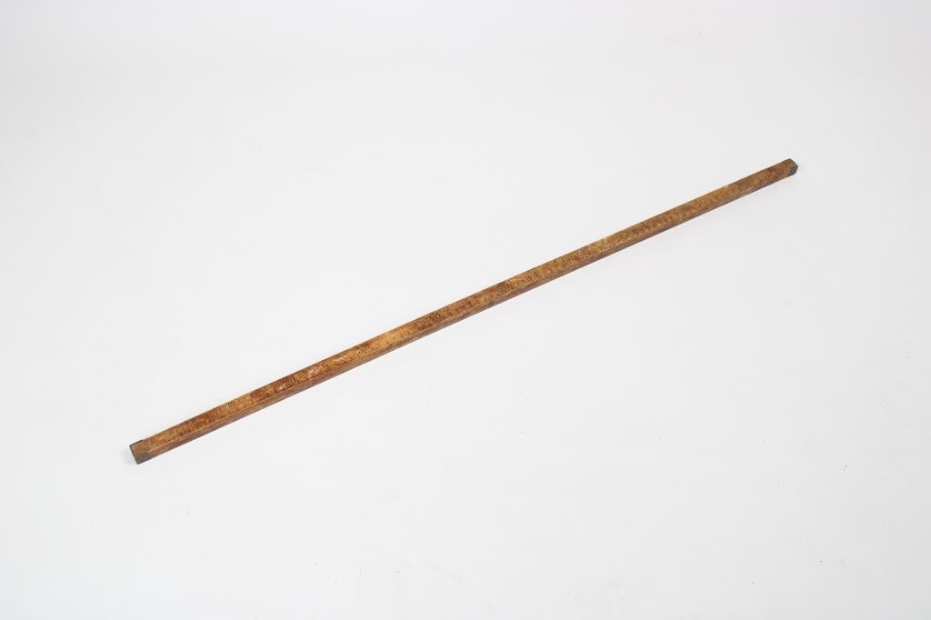 mètre de tailleur ancien en bois, Antiquités & Art, Antiquités | Outils & Instruments, Enlèvement ou Envoi