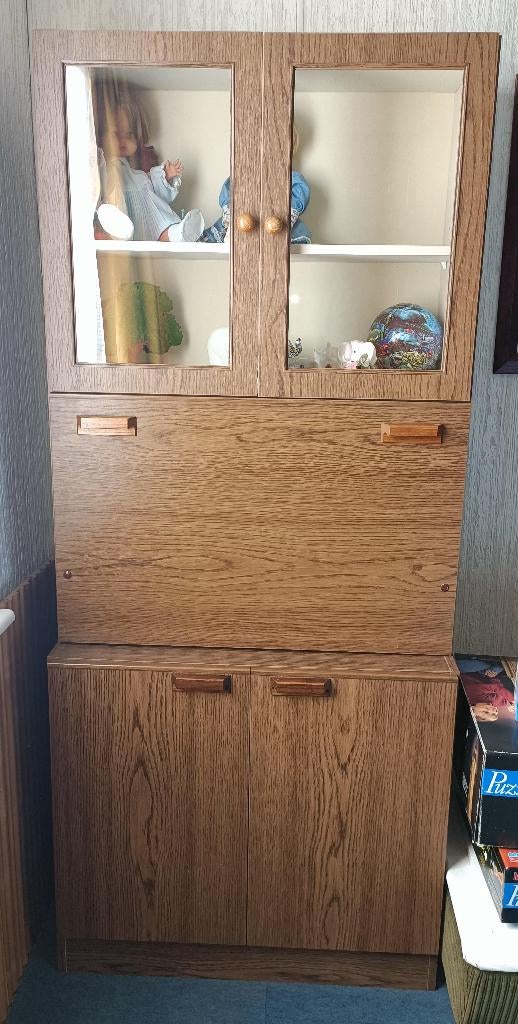 Armoire murale haute avec meuble de bar, Enlèvement