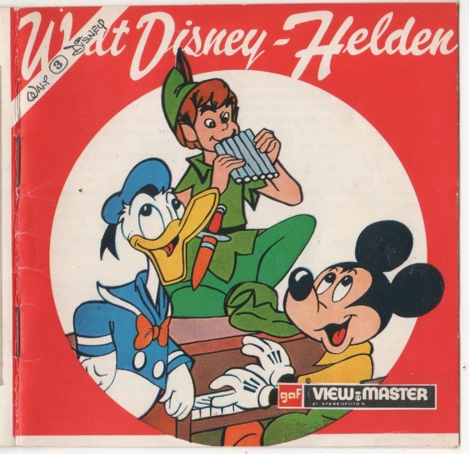 View-master Personnages de Walt-Disney B 523 NL, Enlèvement ou Envoi
