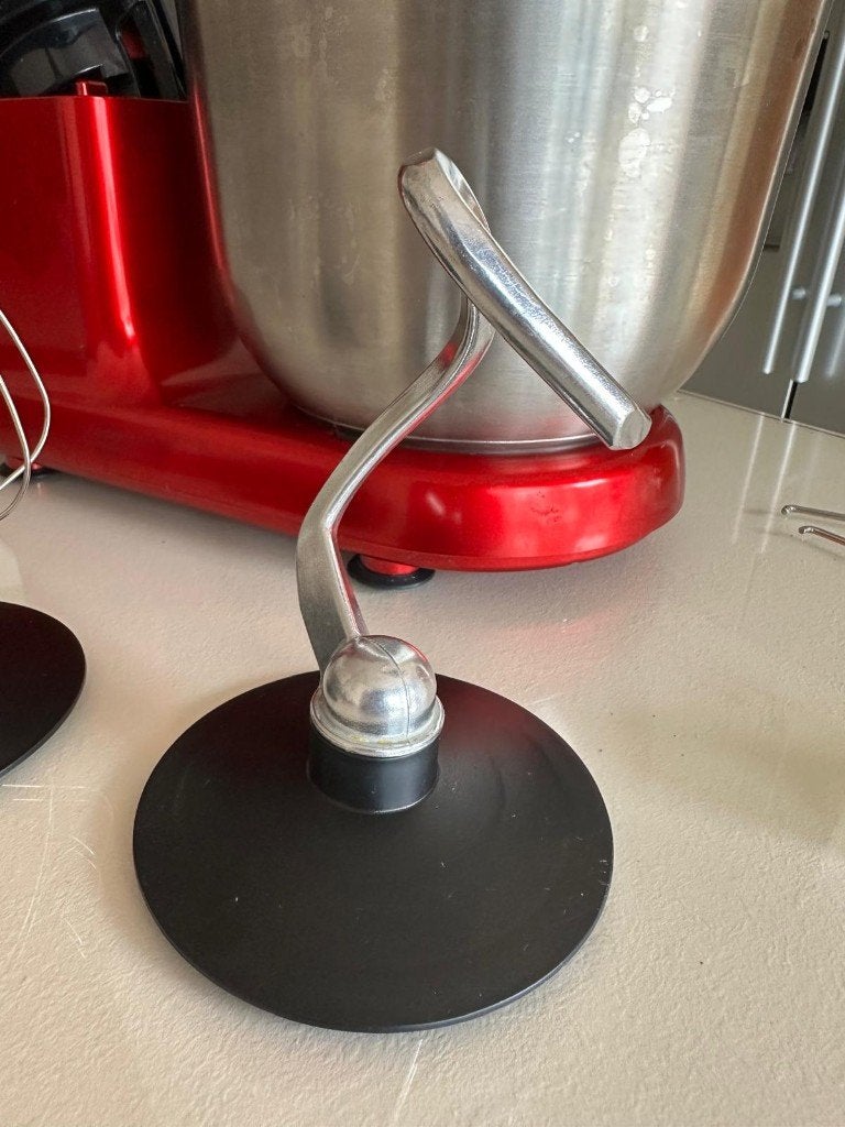 Bourgini Classic Kitchen Chef Keukenmachine Rood, 4 liter of meer, Ophalen, Zo goed als nieuw, 3 snelheden of meer