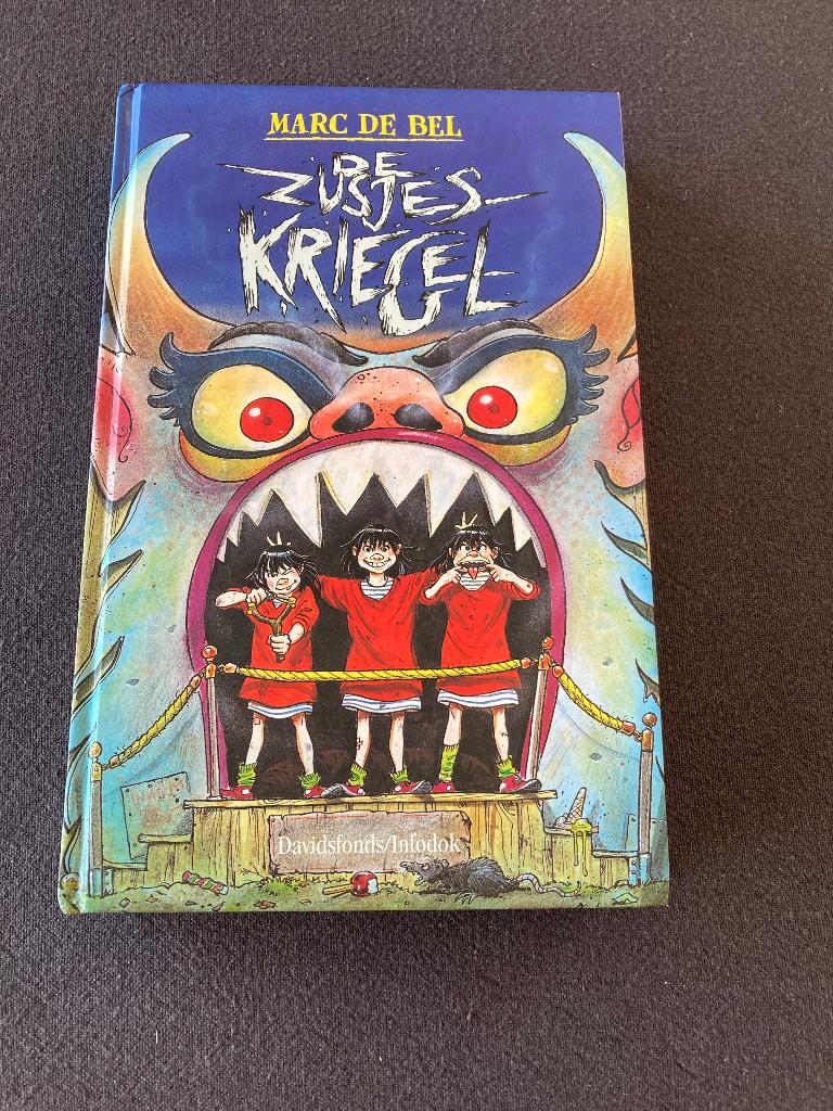 Boek 'De zusjes kriegel' Marc de Bel 188 blz,, Boeken, Kinderboeken | Jeugd | 10 tot 12 jaar, Ophalen of Verzenden, Zo goed als nieuw