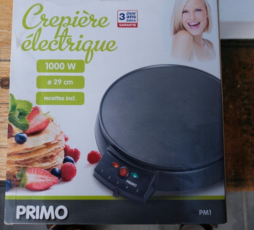 crépière électrique, Electroménager, Enlèvement, Comme neuf