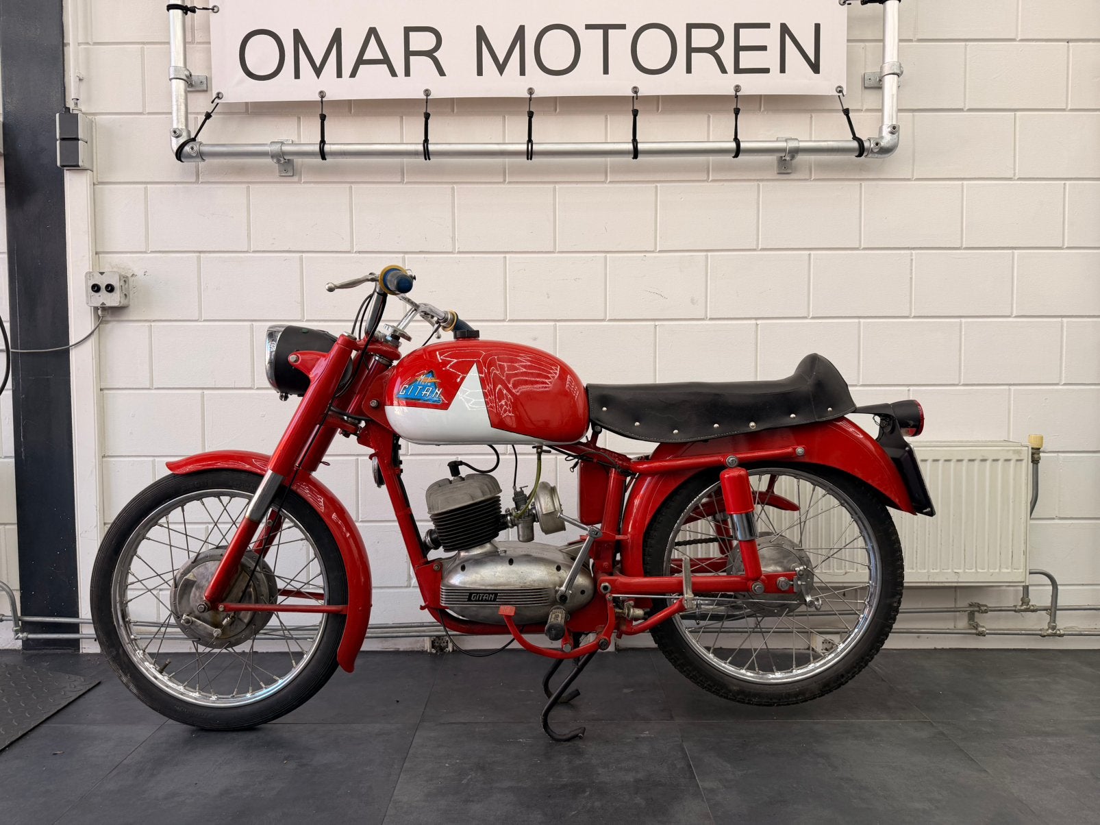 Moto Gitan 125 cc, Enlèvement