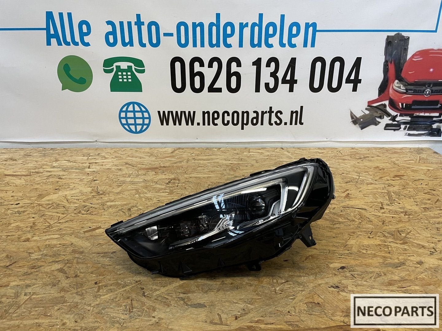 OPEL INSIGNIA INTELLI LED KOPLAMP LINKS 39122974 COMPLEET, Gebruikt, -, -, Opel