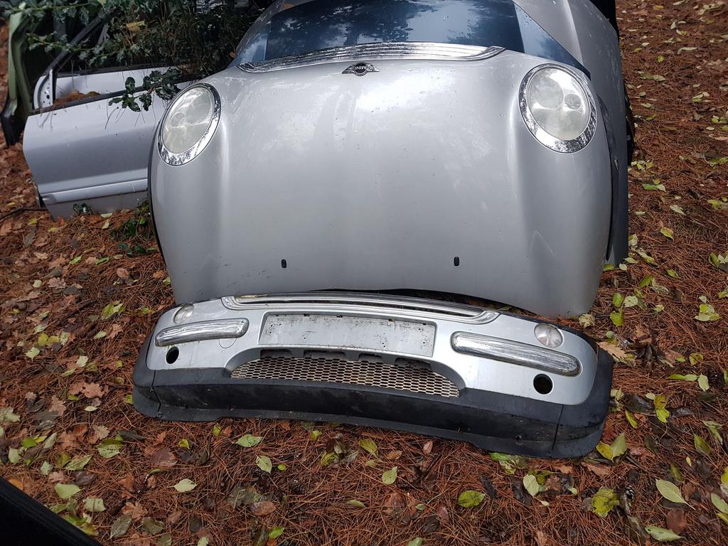 MINI COOPER MOTORKAP +VOORBUMPER BJ 2005, Gebruikt, -, -, Ophalen of Verzenden