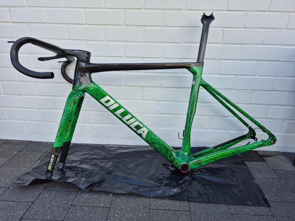 Koersfiets Aero Di Luca NIEUW, Fietsen en Brommers, 28 inch, Carbon, Nieuw, Schijfrem