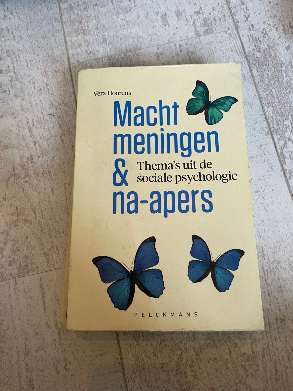 Macht, meningen en na-apers, Livres, Enlèvement ou Envoi, Comme neuf, Psychologie sociale
