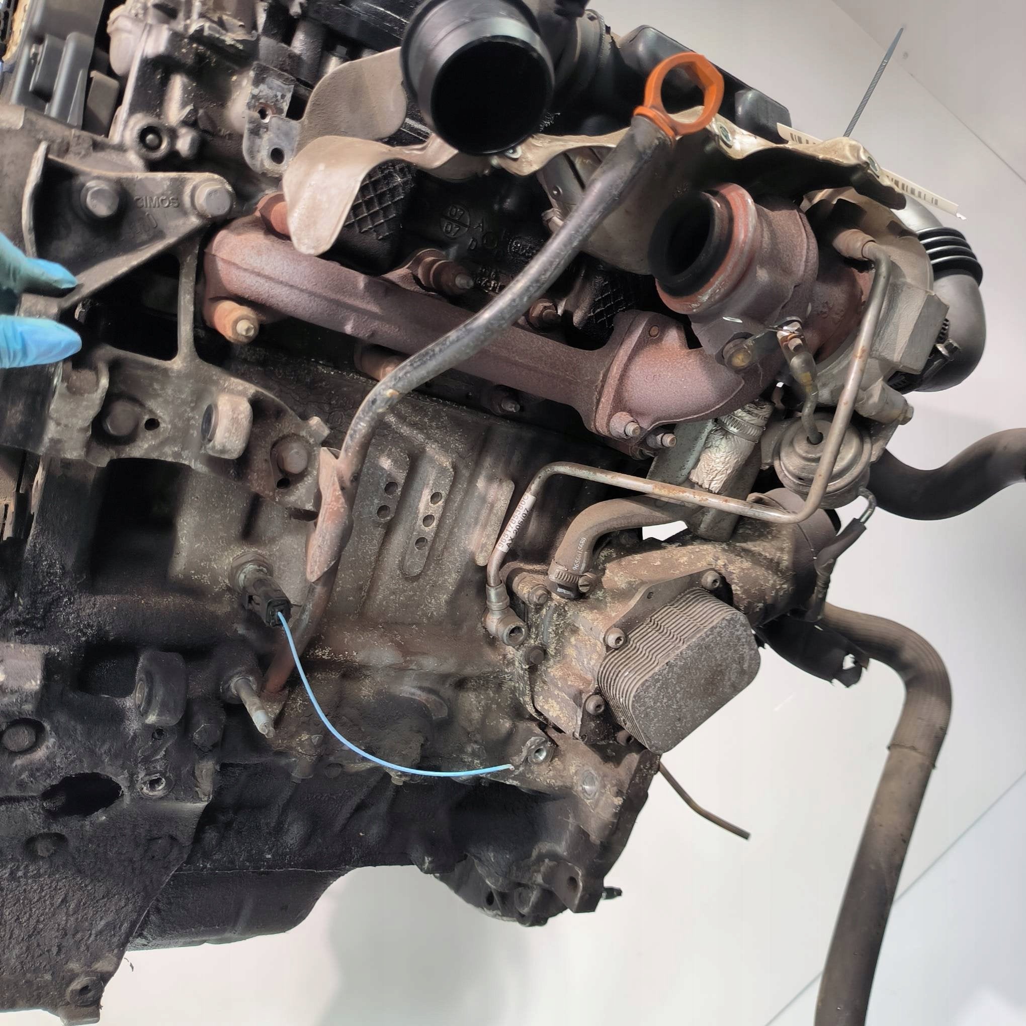 Moteur 9HX Complet PEUGEOT 207, Envoi, Utilisé, Daihatsu