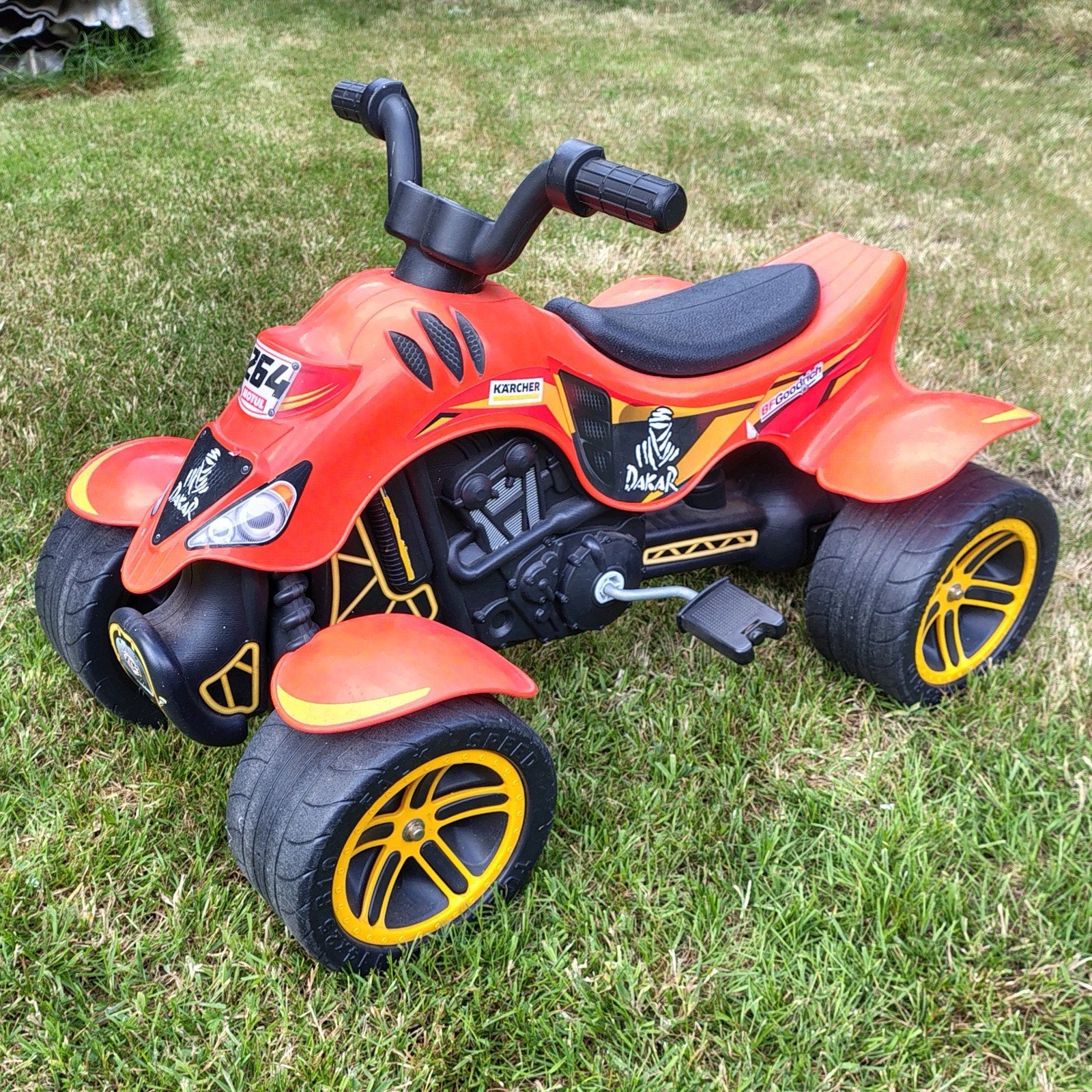 Falk Dakar Quad, Kinderen en Baby's, Speelgoed | Buiten | Skelters, Ophalen, Gebruikt, Overige merken