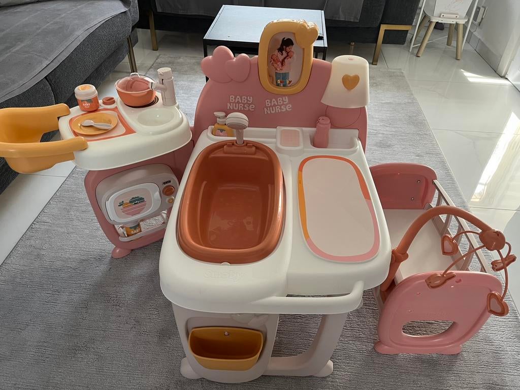 Baby nurse Smoby, Enlèvement, Comme neuf, Fille