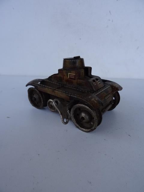 Ancien jouet GAMA D.R.G.M. made Germany char en tôle –, Enlèvement ou Envoi