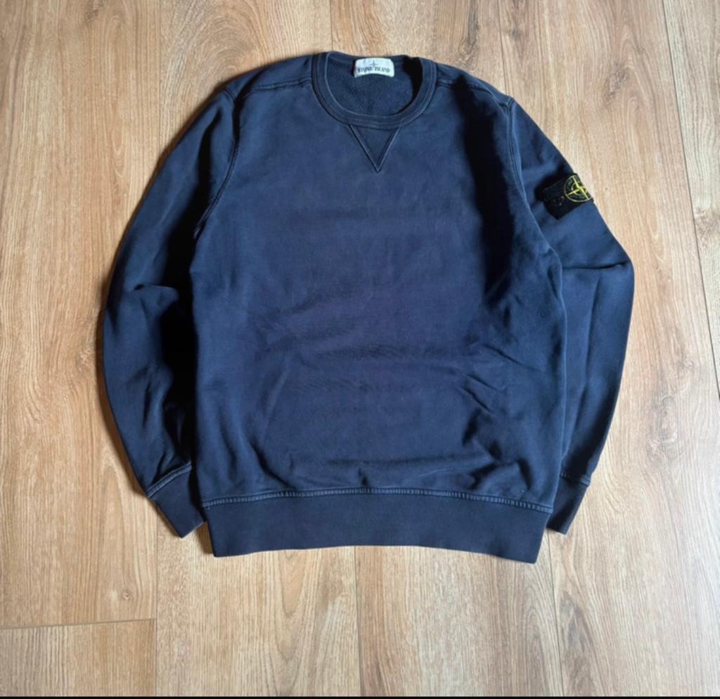 Pull stone island, Kleding | Heren, Truien en Vesten, Verzenden, Zo goed als nieuw, Blauw