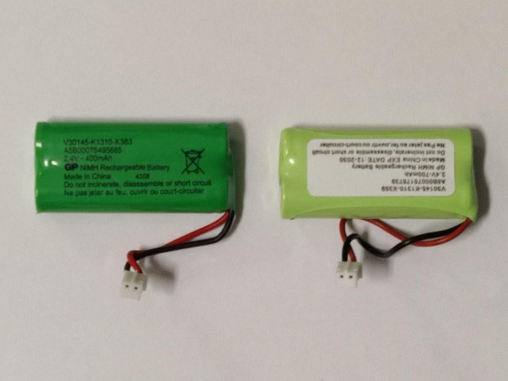 Nieuwe vervangbatterijtjes handset Siemens Gigaset AL14H, Ophalen of Verzenden, Nieuw, 2 handsets
