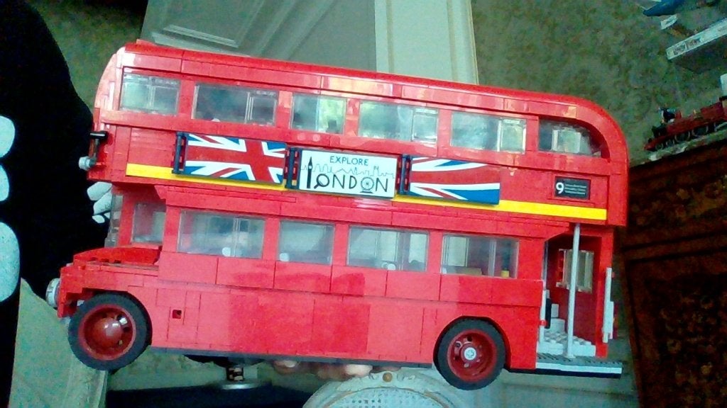 Bus london (lego), Ophalen