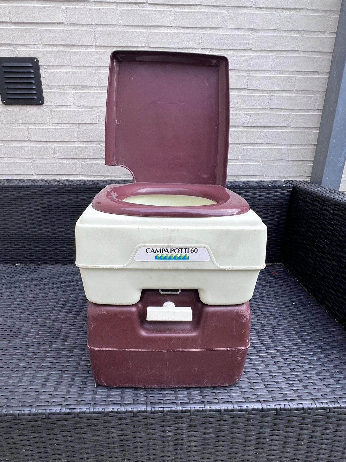 Campeertoilet draagbaar, Enlèvement, Utilisé, Autre
