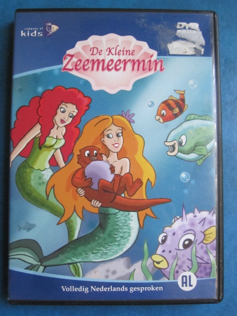 De Kleine Zeemeermin, Cd's en Dvd's, Europees, Tekenfilm, Alle leeftijden, Ophalen of Verzenden