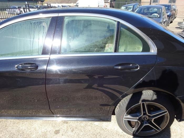 Portière 4portes arrière gauche d'un Mercedes C-Klasse (19, 3 mois de garantie, Utilisé, Porte, -