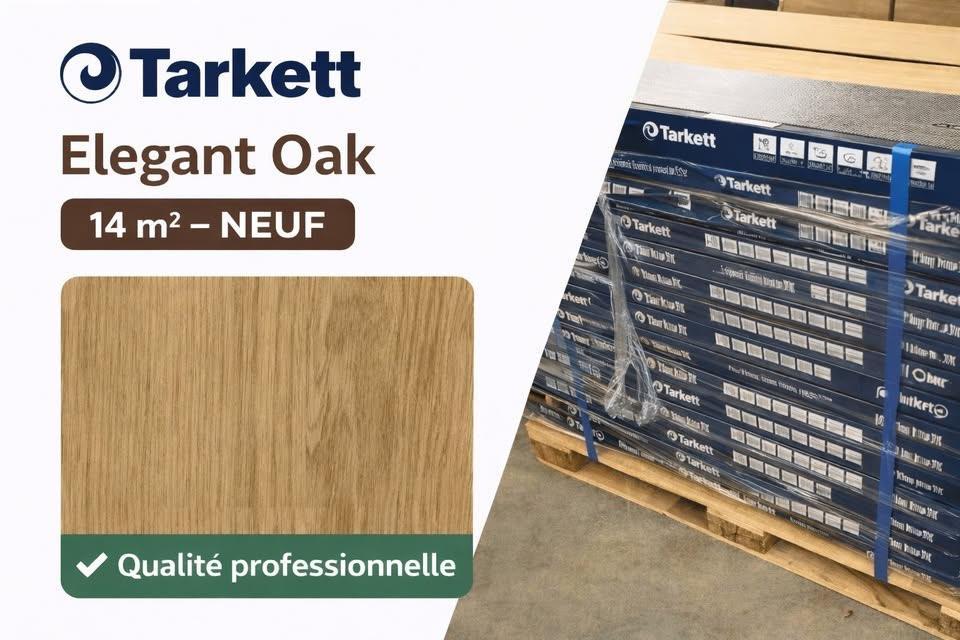 Sol vinyle TARKETT iD Inspiration –Elegant Oak – 14m2 – Neuf, Neuf, Autres couleurs, 10 à 25 m², Enlèvement