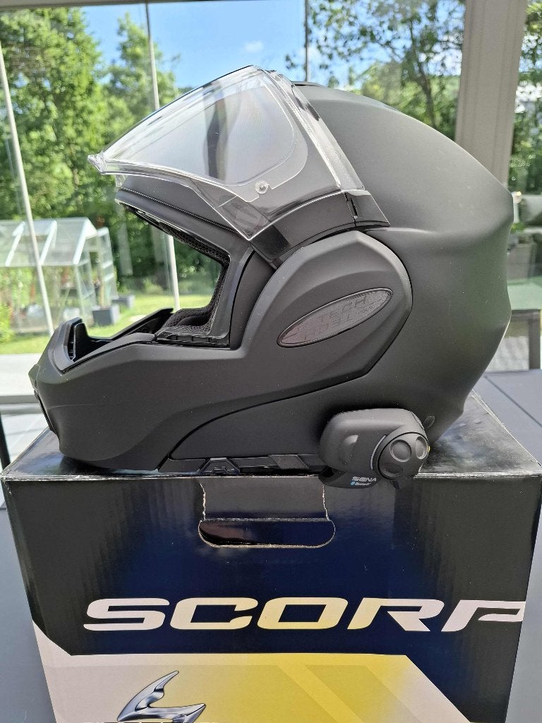 Casque modulable SCORPION EXO TECH - intercom bluetooth SENA, Heren, Overige typen, Nieuw zonder kaartje, XXL