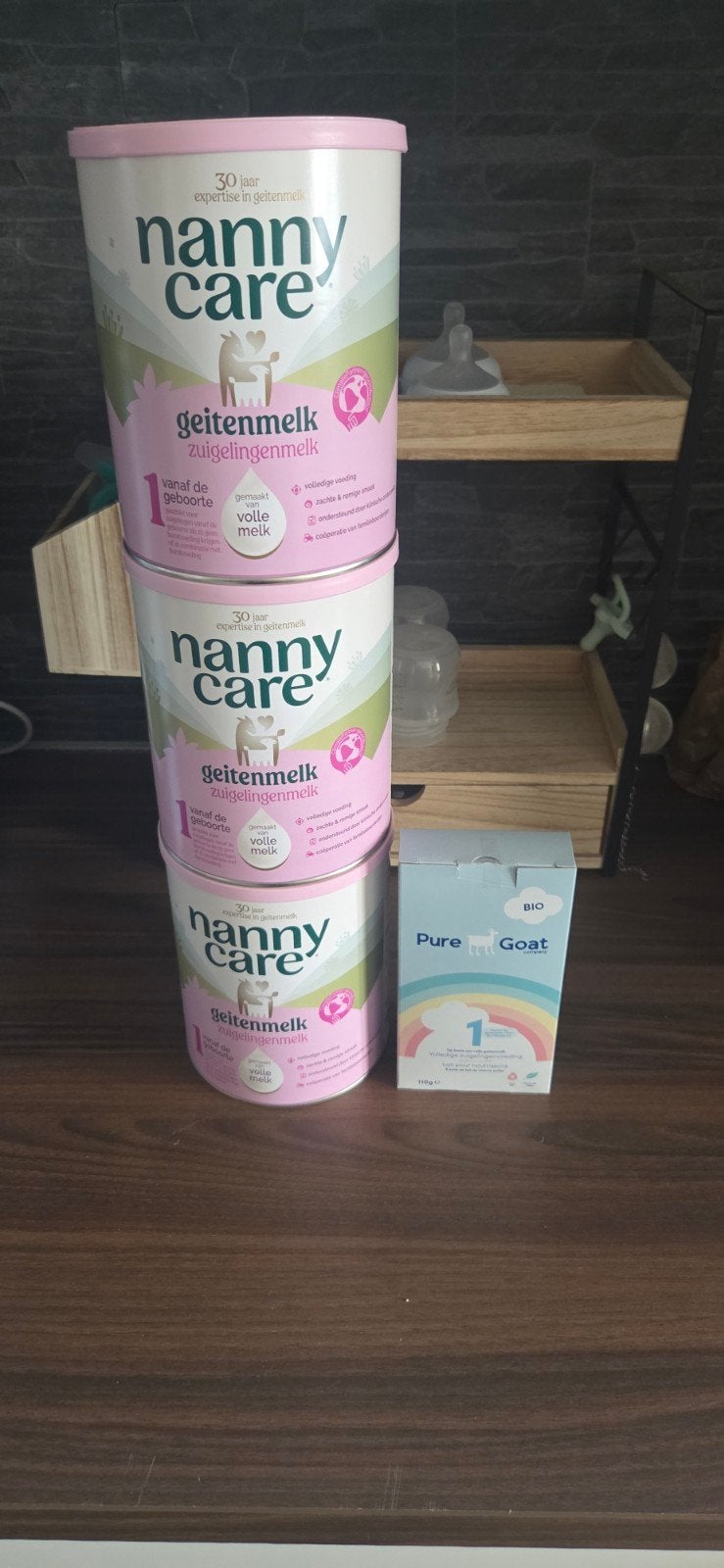 3 x lait de chèvre Nanny Care 1, Enlèvement ou Envoi, Neuf, Autres types