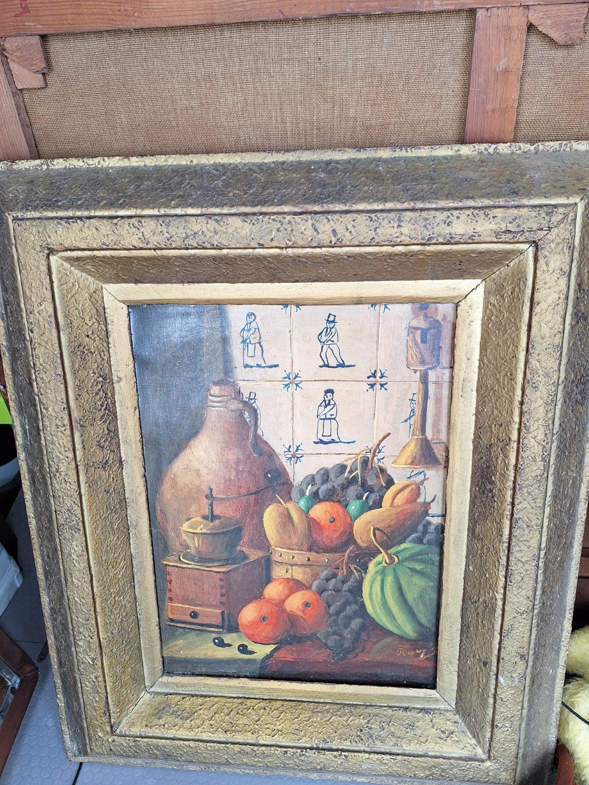 tableau, Enlèvement